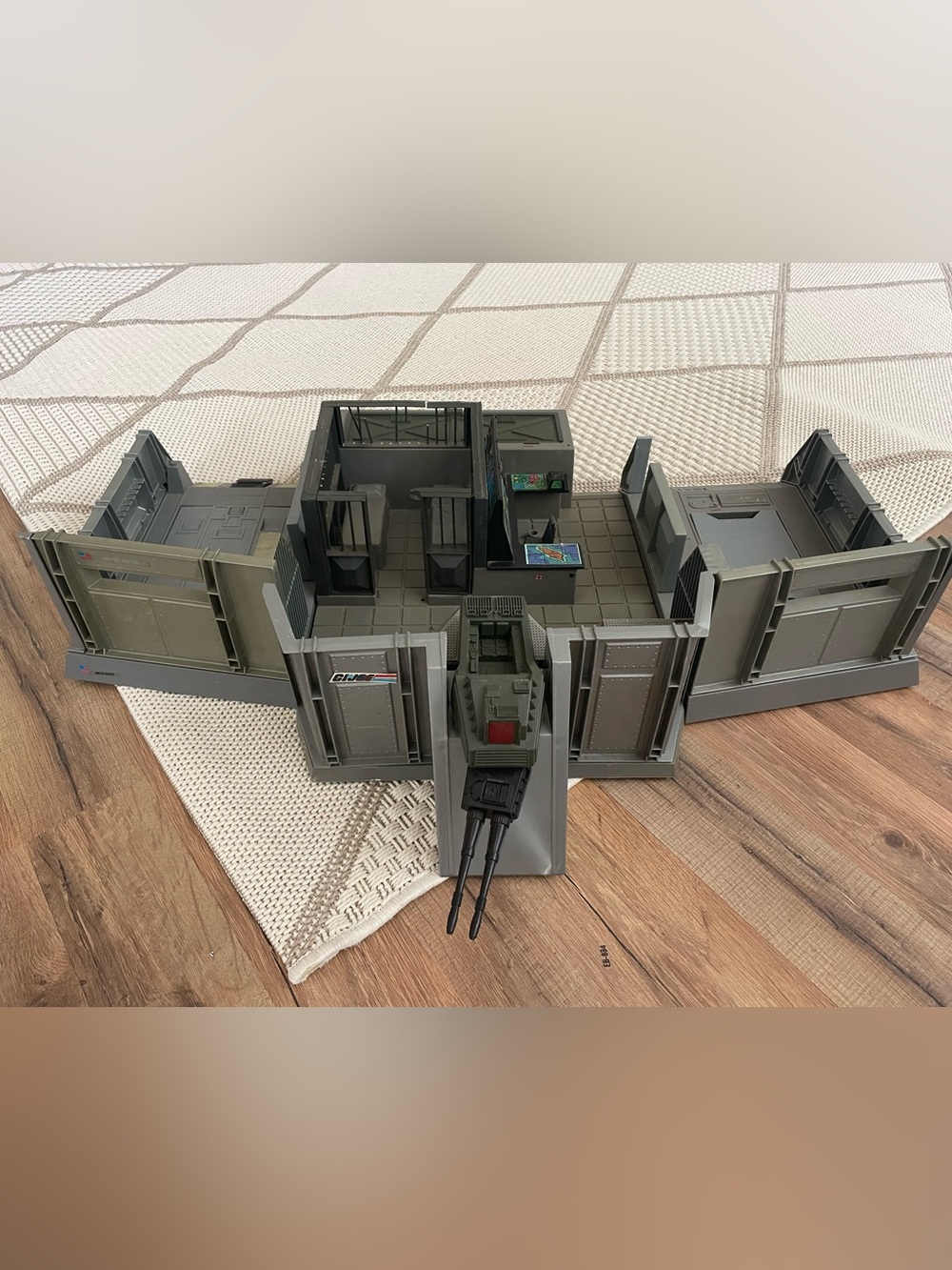 G.I.JOE ARAH Headquarters Command Center Hasbro Vintage 1983